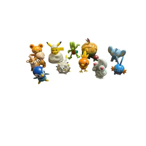Pokemon Battle Jazwarrs Mini Figure Lot Of‎ 11 - Picture 1 of 3